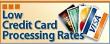 Low Rates for Credit Card Processing